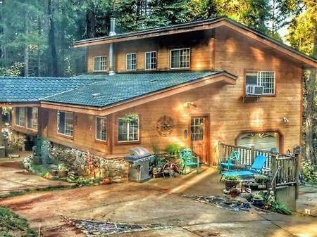 A Lovely Cabin House At Way Woods Retreat With Outdoor Hot Tub! - By Sacred Hub Mgmt Foresthill Exterior foto
